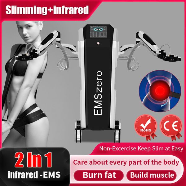 Estimulador muscular eletromagnético, escultura corporal, dissolução de gordura, HI-EMT, emszero, dispositivo de endurecimento abdominal, aquecimento infravermelho, fisioterapia, centro de fitness