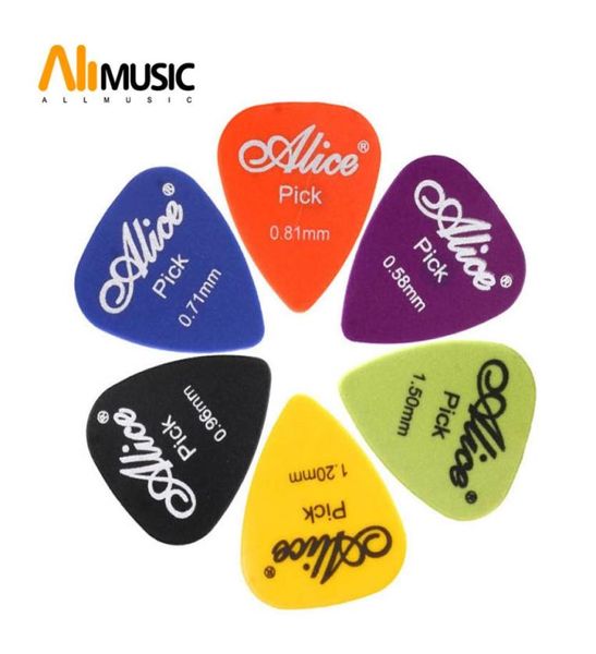 Целые 1000 шт. медиаторы Алиса AP600P ABS Plectrum Стандартная одинарная толщина 058 071 081 096 120 150 мм Цвет Rando6911078