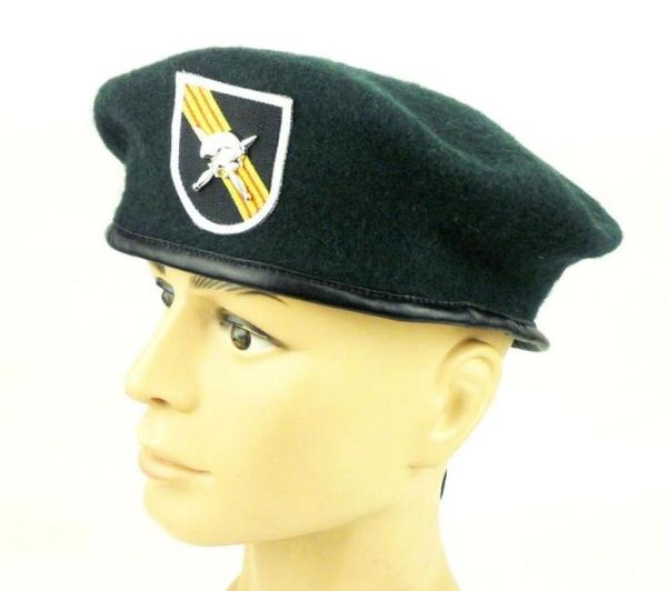 Vietnamkrieg US Army Special Forces Green Beret SOF USSOCOM Mützenabzeichen Größe L Store5783912