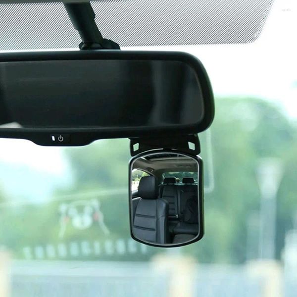 Acessórios interiores ajustável bebê espelho convexo traseiro mini segurança do carro vista do assento traseiro crianças monitor estilo do carro