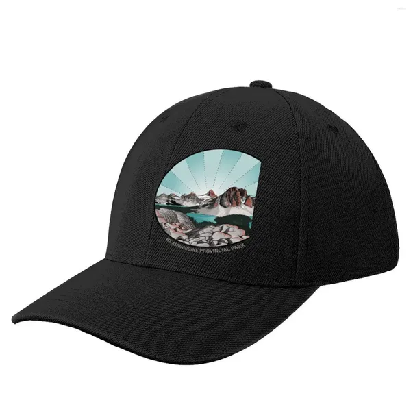 Bola Caps Mt. Assiniboine Provincial Park British Columbia Canadá Boné de Beisebol Militar Tático Designer Chapéu Feminino Masculino