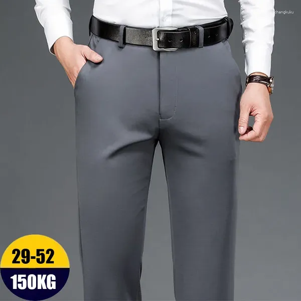 Abiti da uomo Pantaloni eleganti Pantaloni da uomo d'affari 10XL Pantaloni oversize Uomo Casual Abiti sartoriali formali Abiti sociali Abbigliamento Pantaloni Uomo