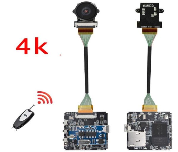 Real 4K 60FPS 4096 2160 13MP H 265 Wi-Fi Ap Широкоугольная камера RC 1080P Беспроводной P2P видео DV модуль Видеокамера для летающих дронов256K6012349
