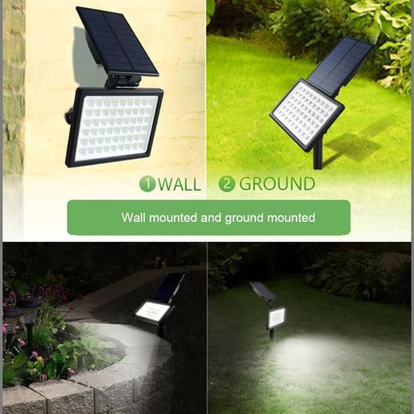 Rasenlampen LED Solar Automatische Schalter Licht Wasserdichte Outdoor Garten Stakes Spotlight Yard Kunst Für Home Hof Dekoration306Z