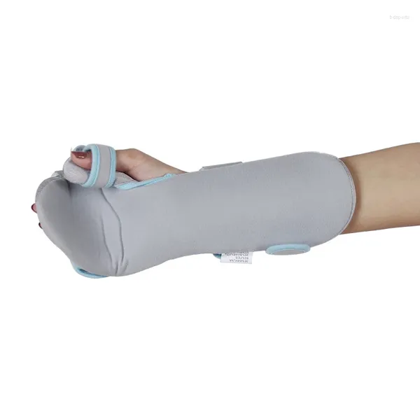 Suporte de pulso mão tala funcional ajustável dedo corrector imobilizador resina macia reabilitação fratura resto adesivo fixo