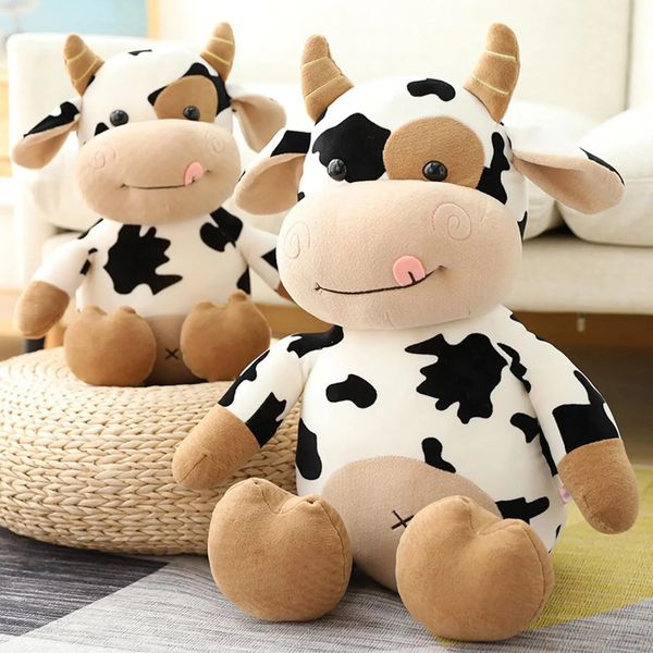 Плюшевые куклы, игрушка-корова, милый скот, мягкие игрушки, мягкая кукла, детский подарок, подушка для сна, сопровождающая 231211