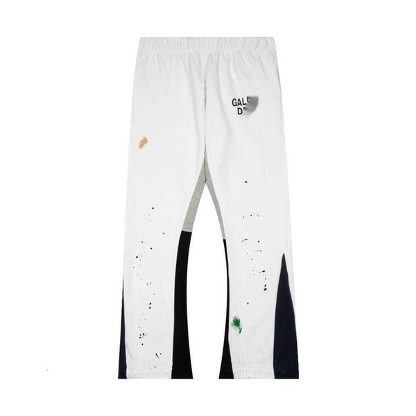 GELLERY DAPT Pantaloni firmati Pantaloni da uomo di alta qualità Mei Pantaloni casual Graffiti maculati Pantaloni sportivi Micro sfilacciati colorati da uomo e da donna