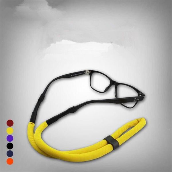 Schwimmendes Schwimmen Sport Sonnenbrillenband Nylon Brillen Brillen Schnur Kette String Halter zum Tauchen 24 Stück Lot245c