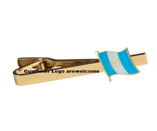 Krawattenklammer mit Nationalflagge von Guatemala01234567891011127519241