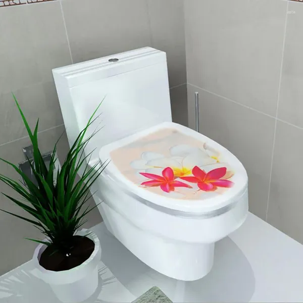 Wandaufkleber, 34 Stück, 38,5 cm, Blumen, Toilettensitz, klassische Zimmer, Aufkleber, Heimdekoration