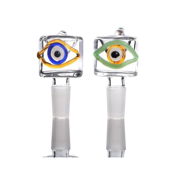 Big Eye Glas-Bong-Schüssel, 14 mm Außengelenk, Glas-Bong-Dab-Rig-Zubehör