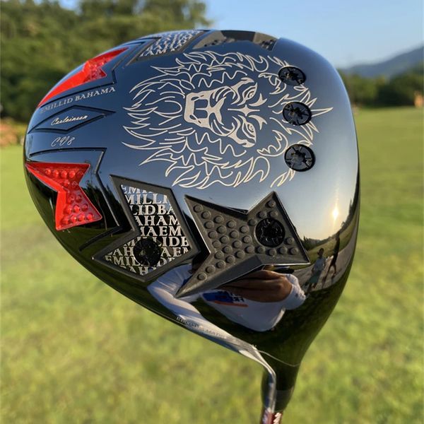 Diğer Golf Ürünleri Golf Sürücüsü Kırmızı Emered Bahama CV8 10 Dereceli Sert Grafit Şaft Headcover Golf Kulüpleri 231211