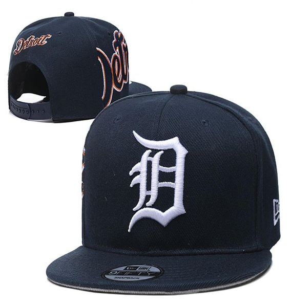 2019 moda hip hop preto top brim tigres de tigres ajustáveis ​​Caps Sports Logo bordado Baseball Snapback Hats Cheap Wholesal8254963