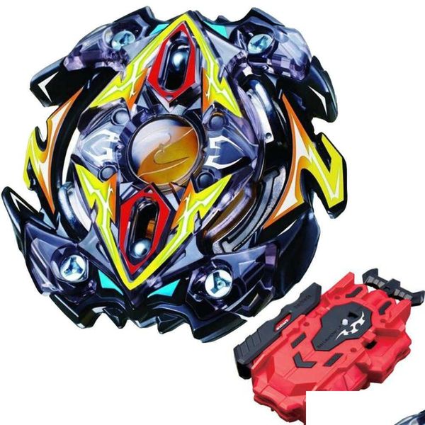 Волчок B-X Toupie Burst Beyblade Superking Sparking B-59 Starter Zillion Zeus I.W String Bey Launcher Q0528 Игрушки для прямой доставки Otlfa