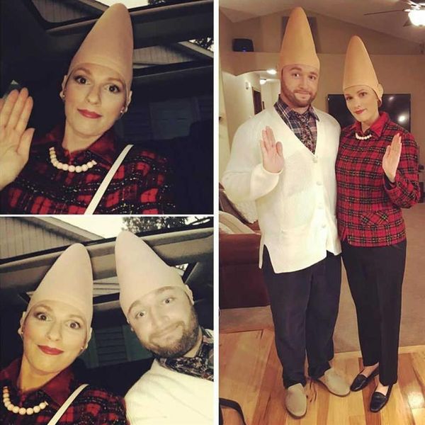 Coneheads Alien Lateks Kapak Maskesi Cosplay Cosplay Yumurta Kafası Maskeleri Kask Cadılar Bayramı Karnaval Partileri Props Q0806315N