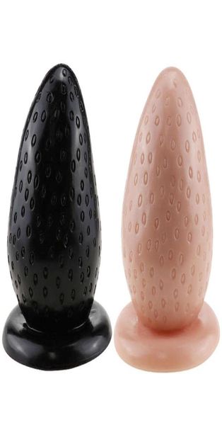 Brinquedos anais produtos adultos 18 knuckles de latão sexual para vibrador de maca BIG BUPLUG2811453