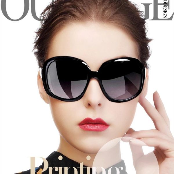 Óculos de sol de luxo marca feminina designer carro condução polarizado óculos de sol feminino vintage verão óculos de sol para mulheres tons uv400