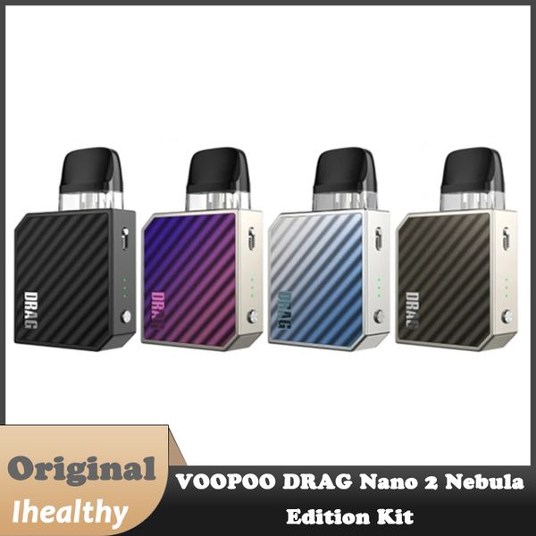 Voopoo Drag Nano 2 Nebula Edition Kit 20W Yerleşik 800mAh Pil Vinci Serisi Kartuşlar Drag Nano2 Pod