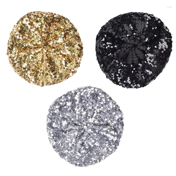 Berets bejeweled chapéu para despedida de solteira boné ator atriz night club bar dropship