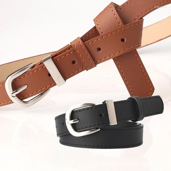 Cinture Ms Belt Contracted Joker Ornamenti Collocazione Abbigliamento moda femminile