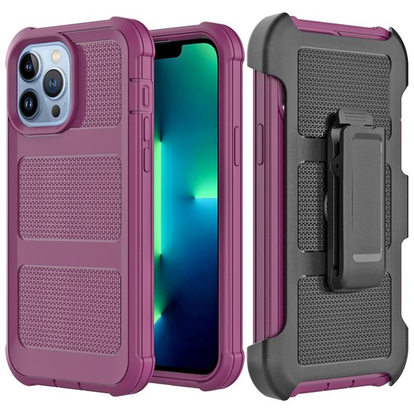 Capas de telefone celular de venda quente para iPhone 15 Pro Max 14 Plus 13 12 11 Pro com clipe de cinto coldre Kickstand resistente à prova de choque capa para homens mulheres