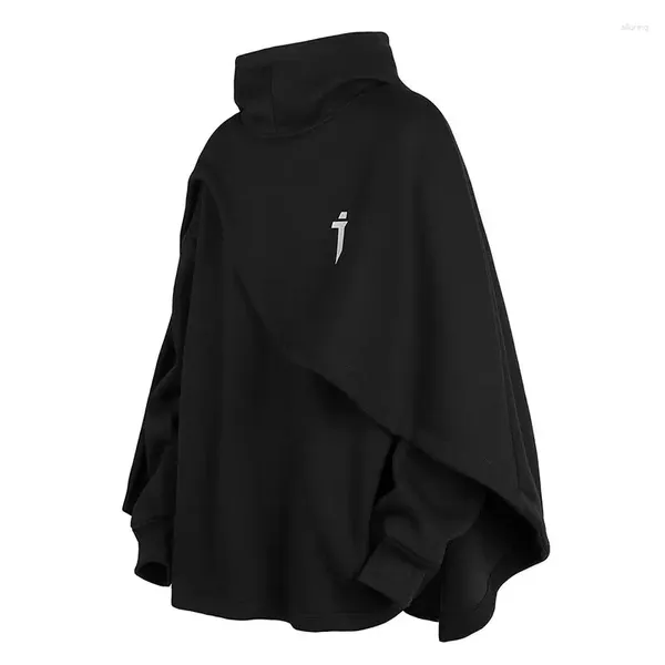 Hoodies masculinos hip sweatshirts para homens moda casaco jaqueta casual com capuz pullovers manto roupas 2024