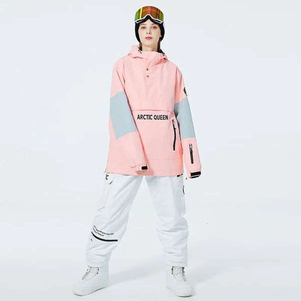 Andere Sportartikel 2023 Männer Frauen Snowboardanzug Paar Ski Hoodie Set Winter Winddicht Wasserdicht Skifahren Männlich Weiblich Outdoor Schneeanzug 231211