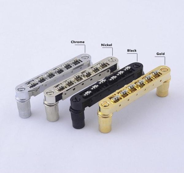 1 Conjunto Guitarfamily Roller Seldle Tuneomatic Guitar Bridge 0678 Made in Korea61977107450064