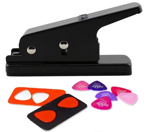 Original Akustische Gitarre E-Gitarre Bass Gitarre Plektrum Punch Picks Maker Karte Cutter Teile Musikinstrumente7302432