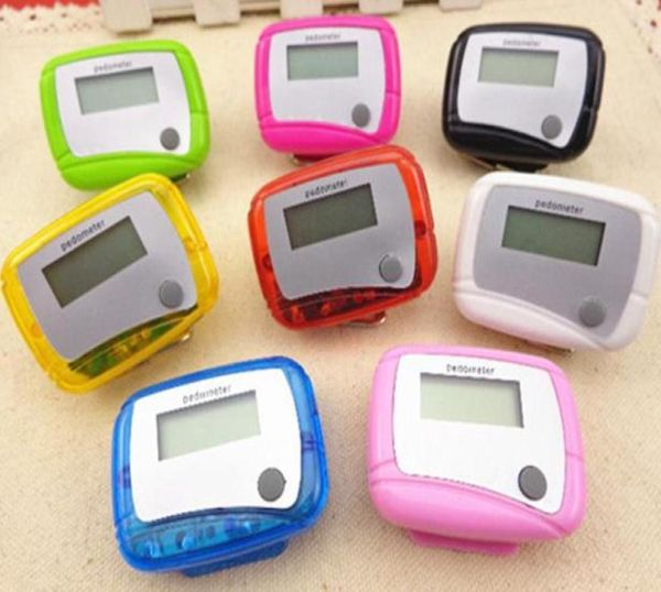 Contapassi LCD tascabile Mini contapassi a funzione singola Contapassi Contapassi per uso sanitario Jogging Corsa5390457
