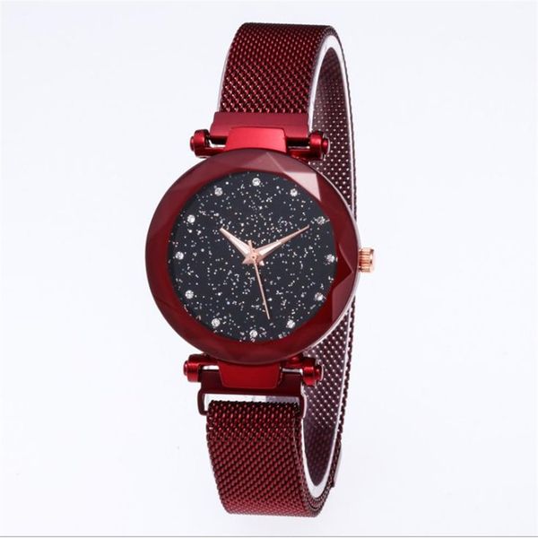 Orologio con diamanti in stile più nuovo Quadrante cielo stellato Bellissimo orologio da donna al quarzo Orologi da donna Fahsion Donna Orologi da polso casual305p