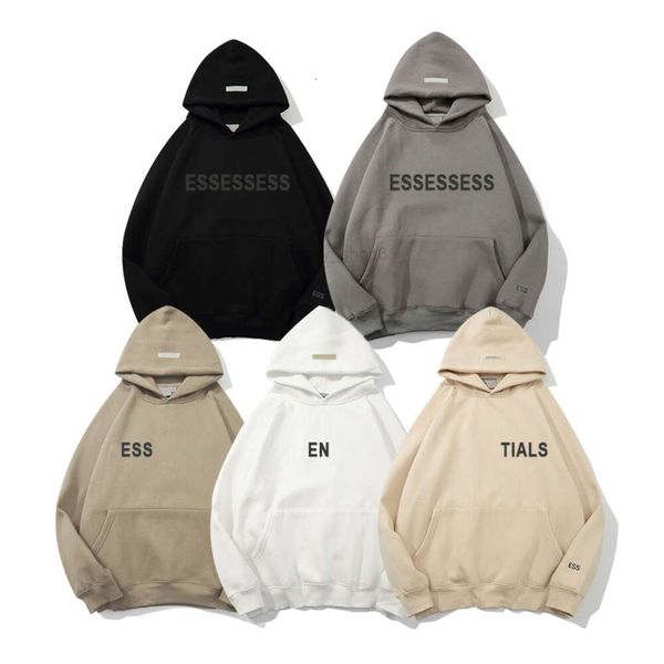 Designer Essentialhoody Essentialshirts EssentialhoodiesMens Hoodies Sweatshirts Hoody Luxury Pullover God Loose Long Sleeve Hooded Jumper Womens Fashion