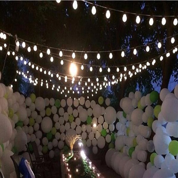 Halloween novidade 20 led g45 globo conectável festão festa bola corda lâmpadas led luzes de natal fadas casamento jardim pingente g207g