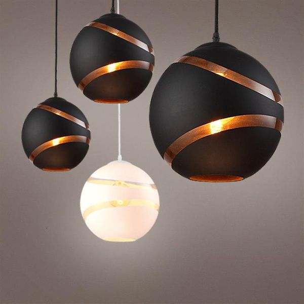 Nordic Anhänger Lampen Runde Glas Ball Lichter E27 LED Suspension hängen lampe Leuchte Loft Kinder Wohnzimmer Room2598