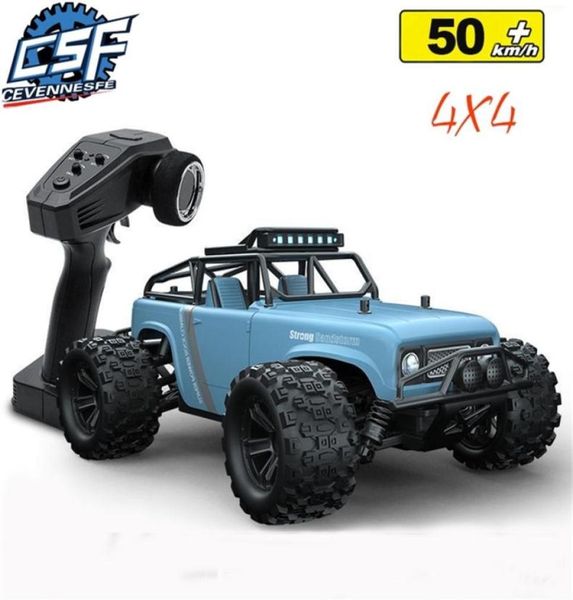 CEVENNESFE 118 Полномасштабная профессия 4WD Climbing Rc 50 км H 2 4G Пульт дистанционного управления Высокоскоростной внедорожный радиоуправляемый автомобиль Игрушки 210729252L3465030