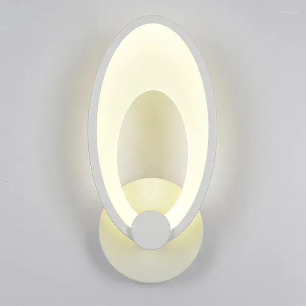 Lampada da Parete Moderna a Led per Bagno Camera da Letto 11w Sconce Bianca Illuminazione da Interno Luce Ac100-265v