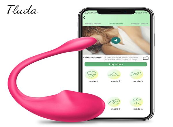 Sex Toys Bluetooth vibratore con vibratore per donne APP senza fili telecomando vibratore abbigliamento femminile mutandine vibranti giocattolo per coppie 221298591