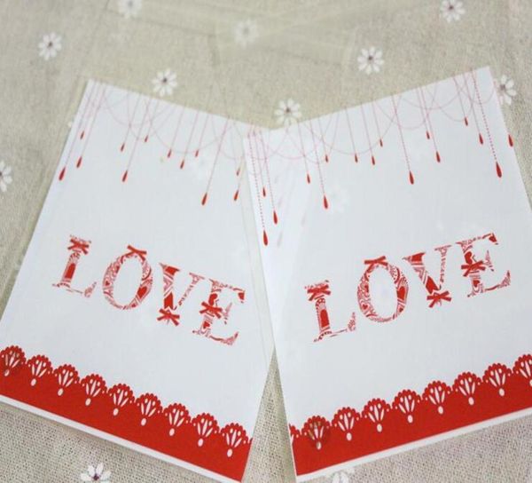 Nuovi 400 pezzi piccoli accessori cellophane bomboniere mini sacchetti autosigillanti confezione regalo regalo San Valentino amore 10x103 cm e7071492