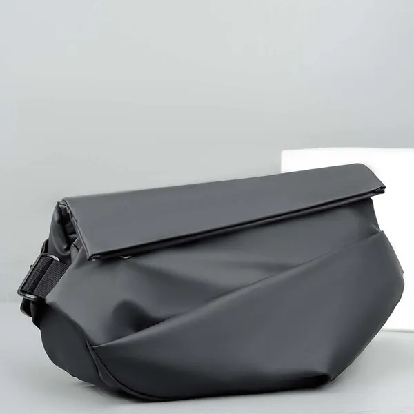 Поясные сумки, модная мужская сумка через плечо, функциональная ветряная мотоциклетная сумка на спине, на груди, обновленная магнитная пряжка