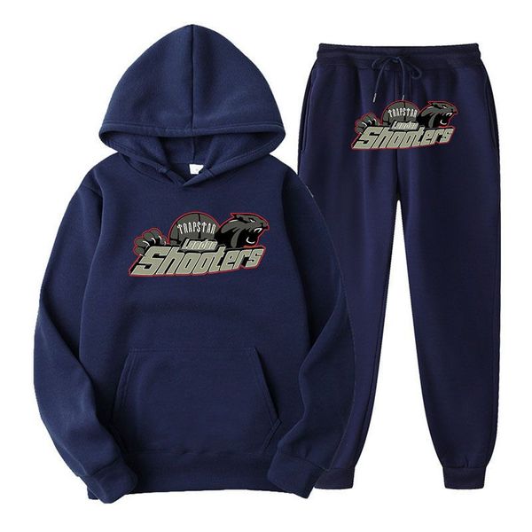 Hoodies designer mens moletom com capuz sudadera azul preto tigre cabeça primavera conjunto com capuz para mulheres com capuz solto conjunto de calças de suéter conjunto de esportes de lazer