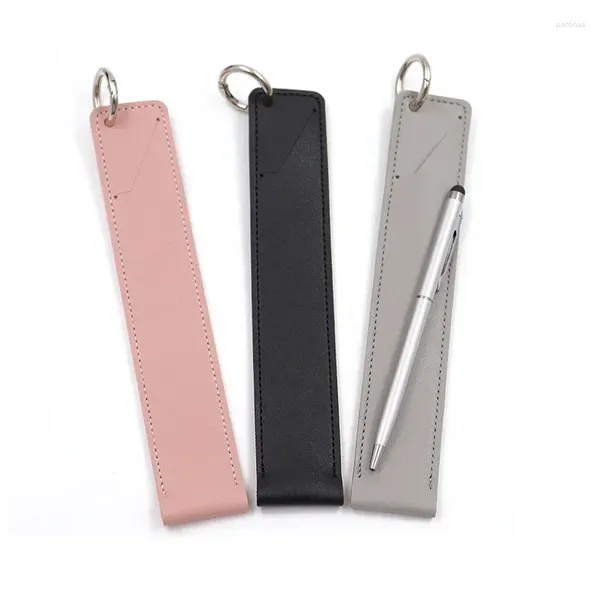 Leder Anti-Scroll-Beutel Kappe Stylus Stift Abdeckung für IPad Apple Bleistift Fall Halter Nib Tablet Touch Schutz