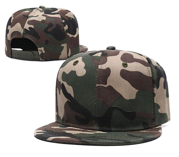 Chapéus camuflados de malha em branco inteiros Snapbacks boné de beisebol Esportes Caps Protetor solar Hats5063277