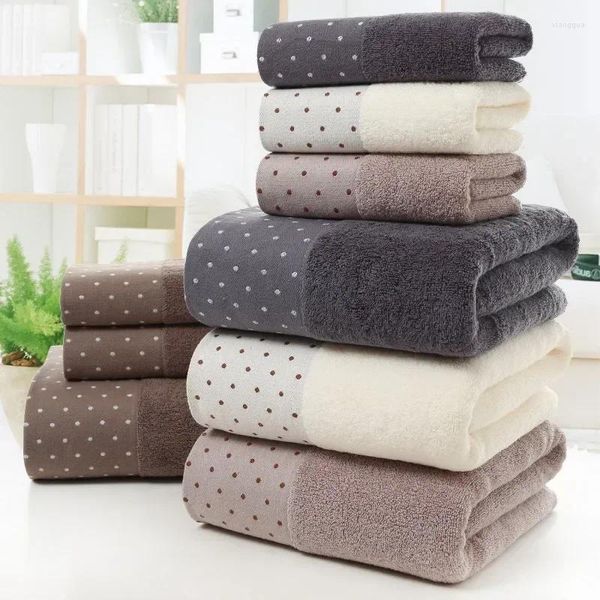 Handtuch 75 x 35 cm, dick, reine Baumwolle, super saugfähig, große Handtücher, weich, für Badezimmer, bequemes Bad