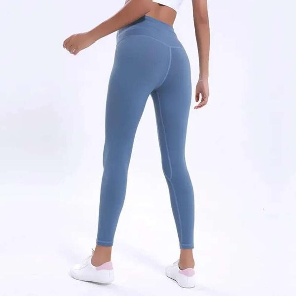 Yoga leggings roupas de ginástica mulheres calças de cintura alta esportes correndo moda fiess treino legging exercício senhora comprimento total collants leggins 688ss