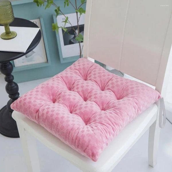 Подушка для сиденья, мягкая удобная подушка для стула, долговечная износостойкая квадратная подушка для домашнего офиса