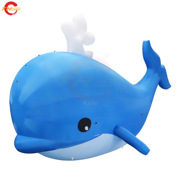 Atividades ao ar livre 8m gigante balão inflável golfinho explodir mar animal balão inflável oceano golfinho modelo para decoração