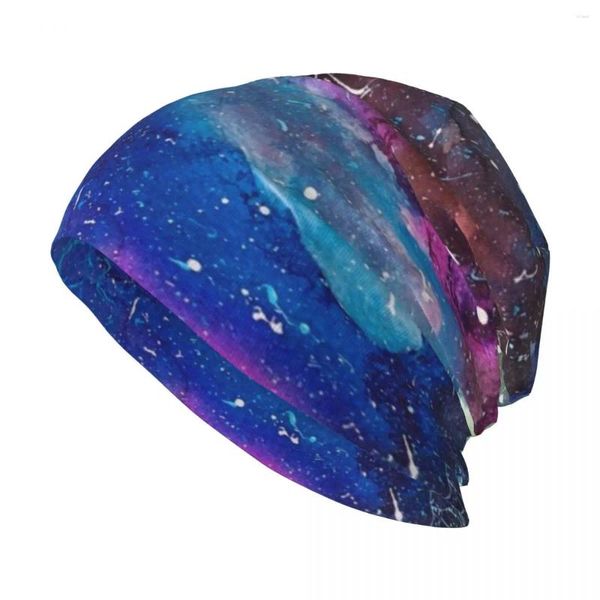 Berets Universe Strick Hut Boone Hats Bobble für Mädchen Männer