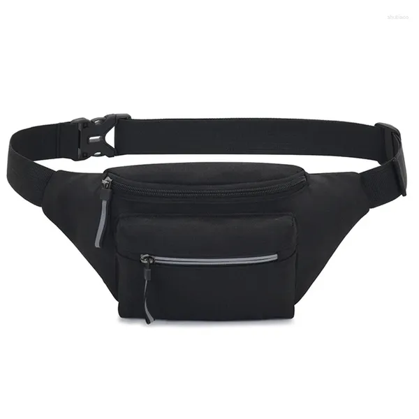 Taille Taschen Männer Nylon Fanny Pack Geld Gürtel Schulter Tasche Reise Outdoor Hüfte Bum Crossbody Geldbörse Brust Telefon