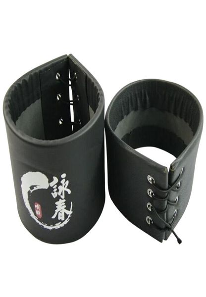 2015 neue ankunft 2 stücke set Kung Fu Pads Wing Chun Ip Mann Holz Dummy Kopf Schützen Pads Wing Stun boxen Pads für mann sport produc9267025