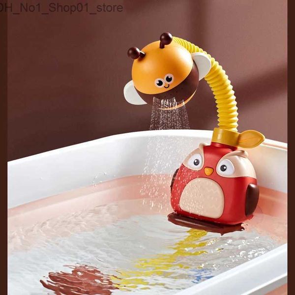 Badespielzeug Baby Badespielzeug für Kinder Elektrischer Bienensauger Baby Badespielzeug Sprühwasserspielzeug für Kinder Badewannenspielzeug Sprinkler Babyparty Q231212